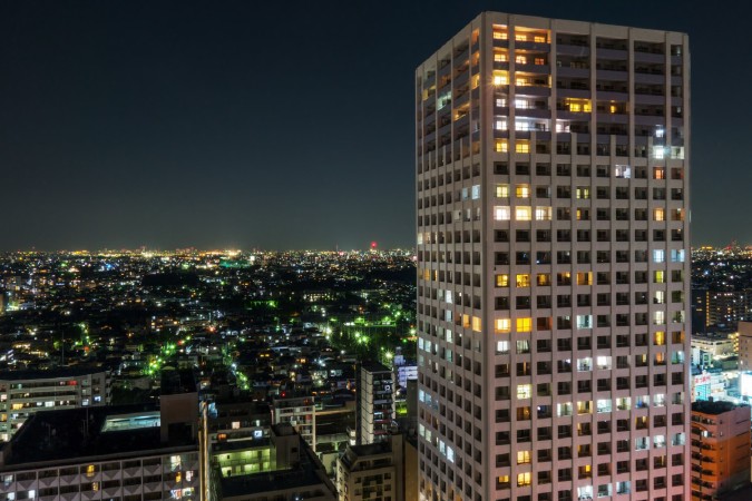 練馬区役所 展望ロビー