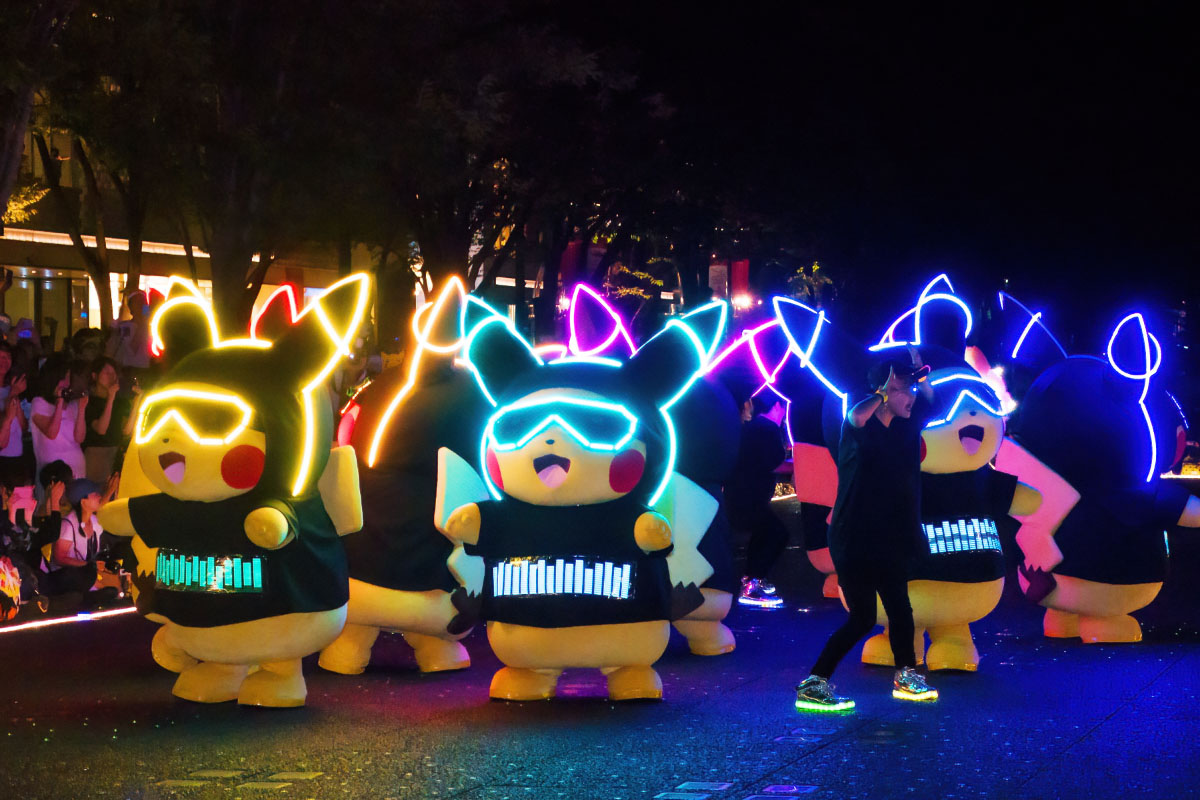 ピカチュウ大量発生チュウ！