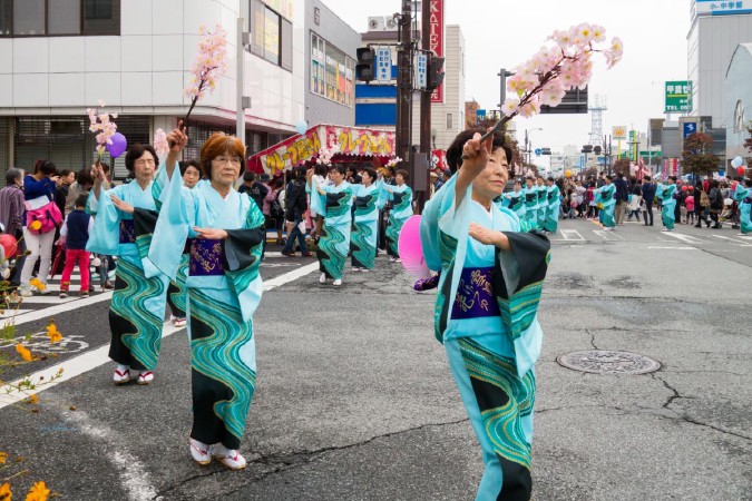 武田の里にらさき・ふるさとまつり