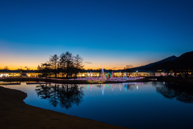 軽井沢・プリンスショッピングプラザ ウインターイルミネーション