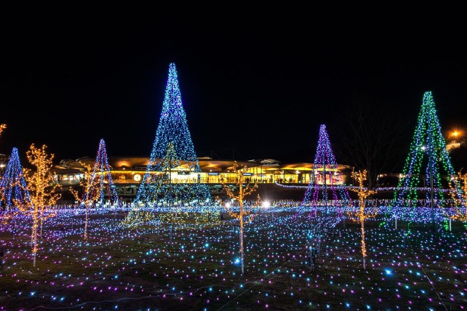 軽井沢・プリンスショッピングプラザ ウインターイルミネーション