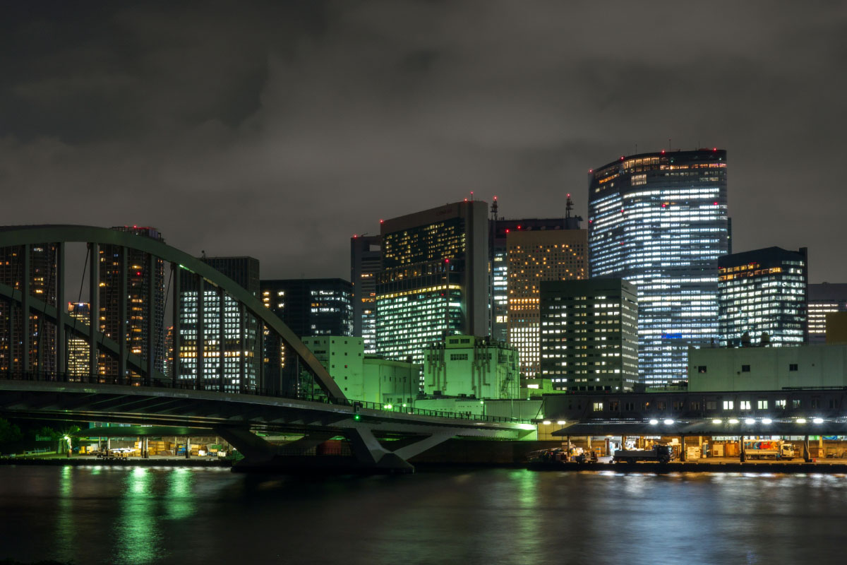 隅田川テラス 浜崎水門