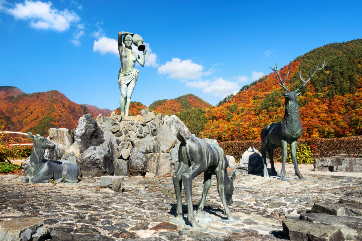 みずがき湖（塩川ダム）