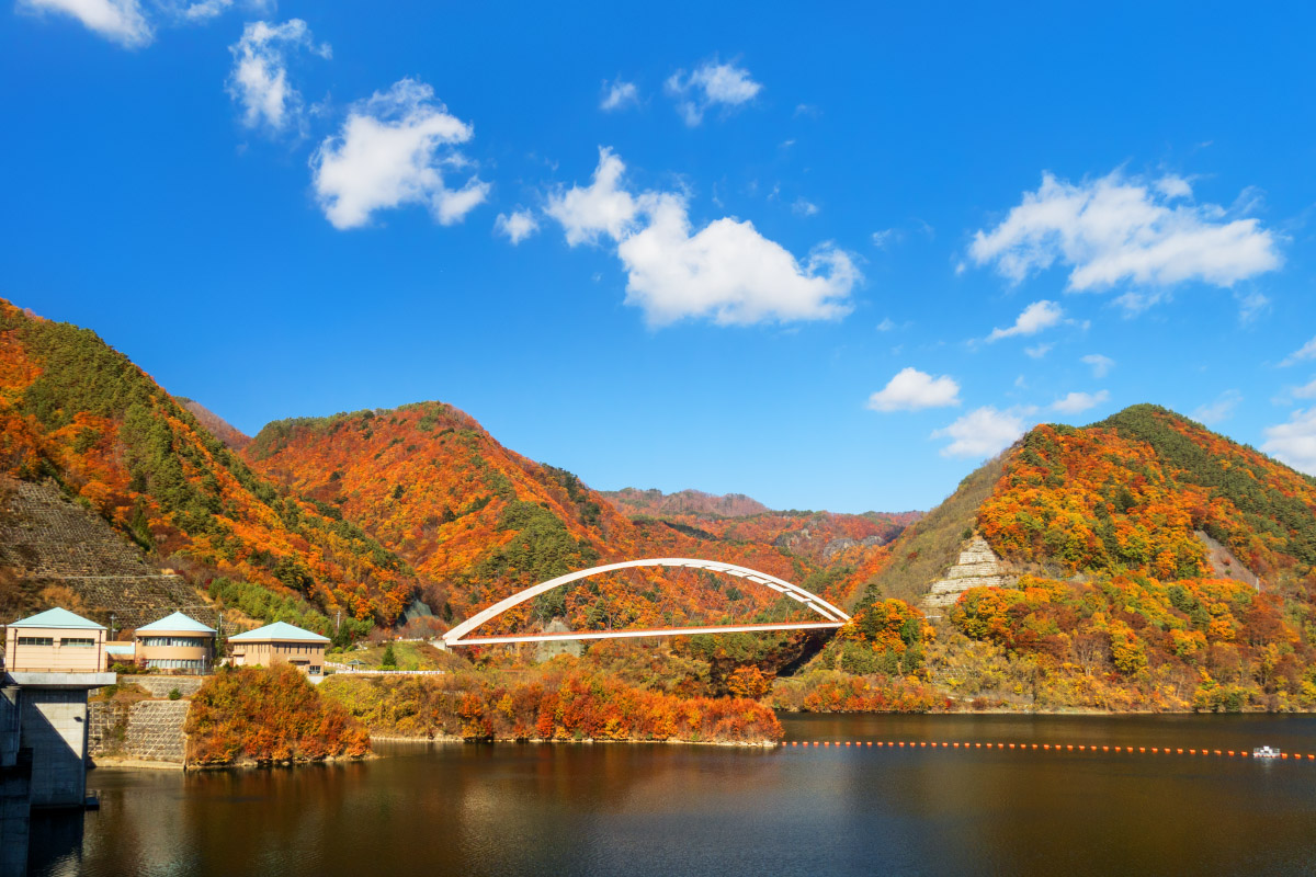 みずがき湖（塩川ダム）