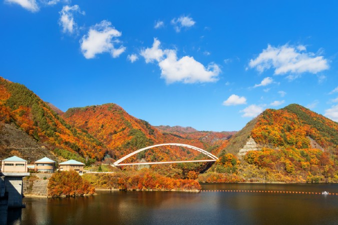 みずがき湖（塩川ダム）