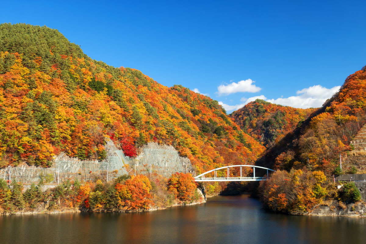 みずがき湖（塩川ダム）