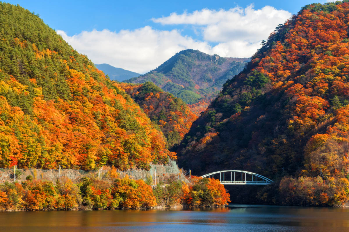 みずがき湖（塩川ダム）