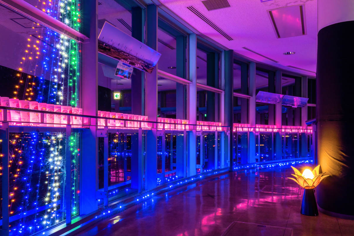 古代蓮の里イルミネーション