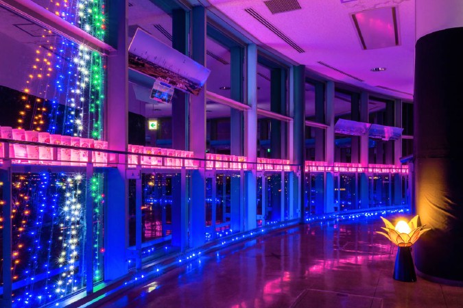 古代蓮の里イルミネーション