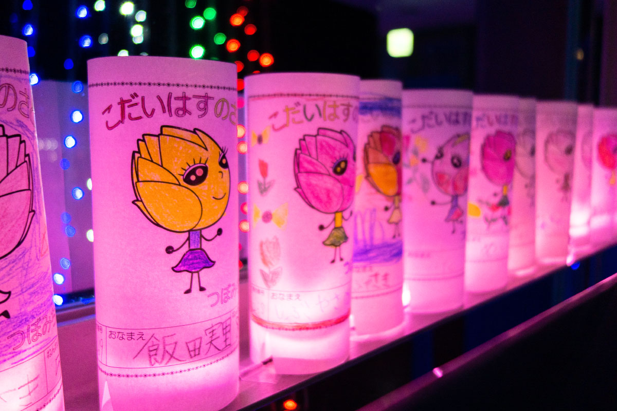 古代蓮の里イルミネーション